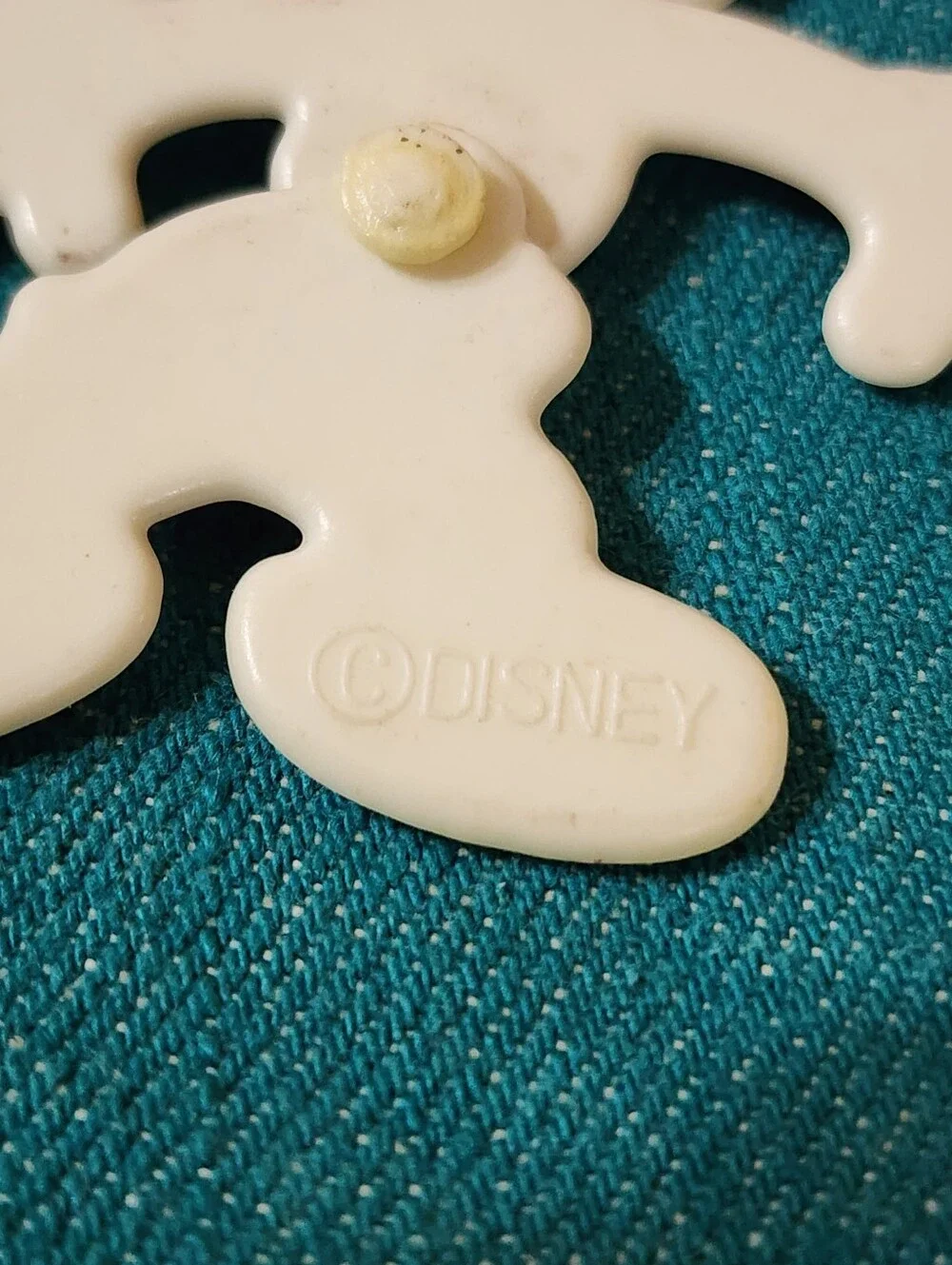 Vintage Disney Mickey Mouse Articulated Moving Hair Barrette Clip 80s 90s